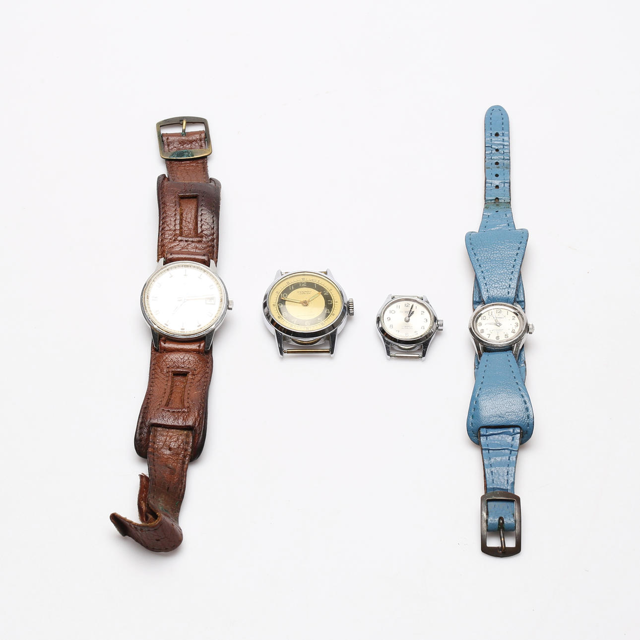 BRACELET WATCH, 4 pcs, including Fortis.