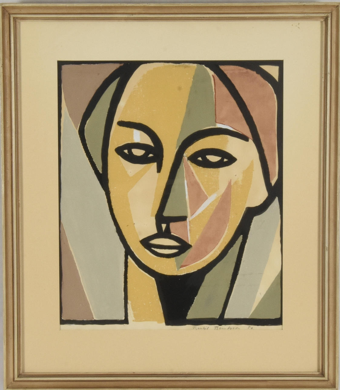 BERTIL BERNTSSON. Gouache.