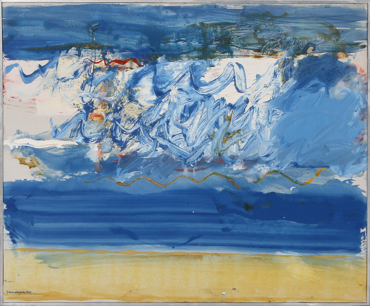 JAN STENVINKEL, olja på duk, sign o dat 1963.