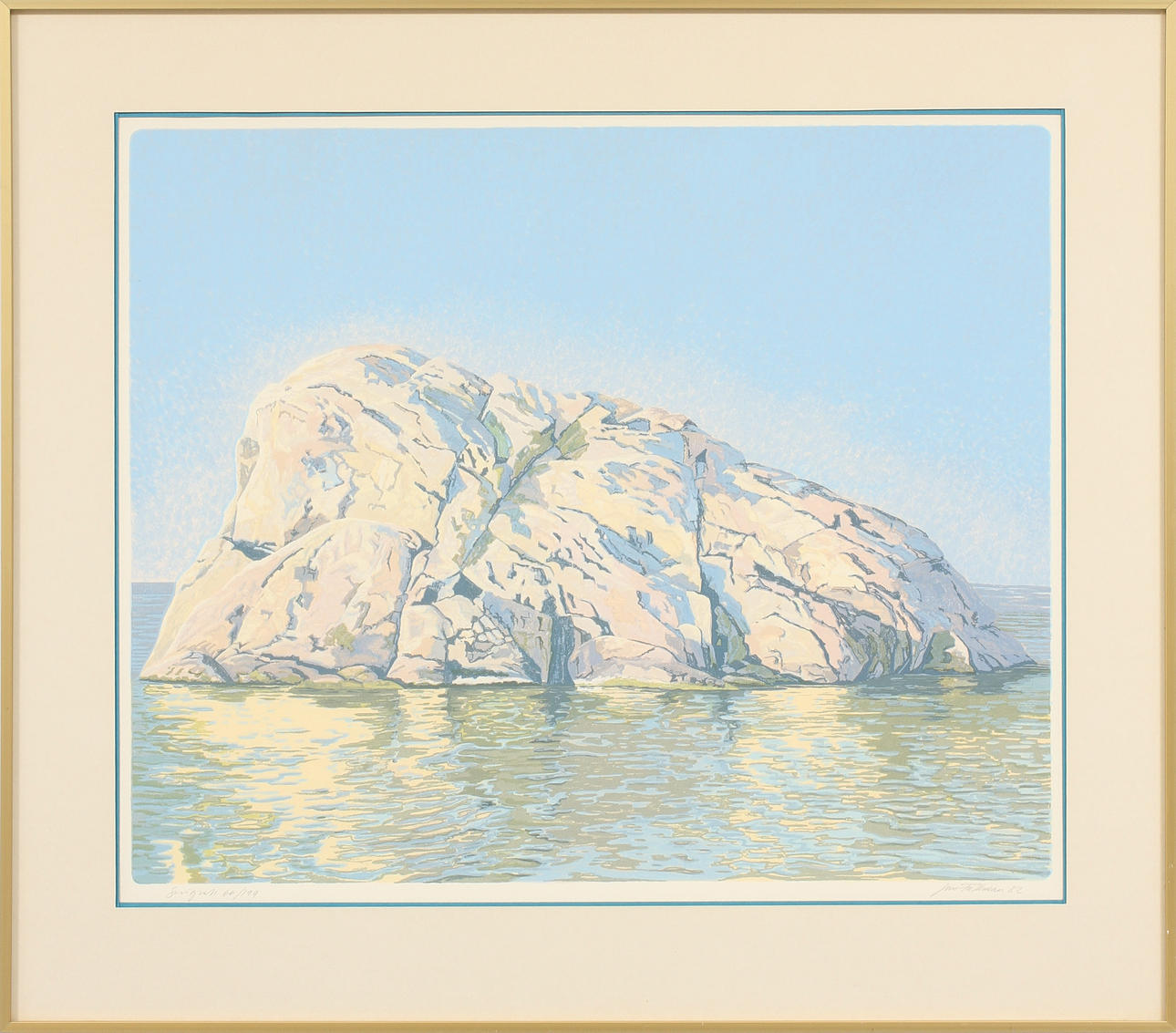 JAN FALKMAN, seriegrafi, sign o numr 66/199.