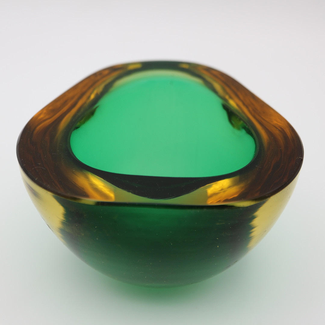 FLAVIO POLI. MURANO GLAS SCHALE.