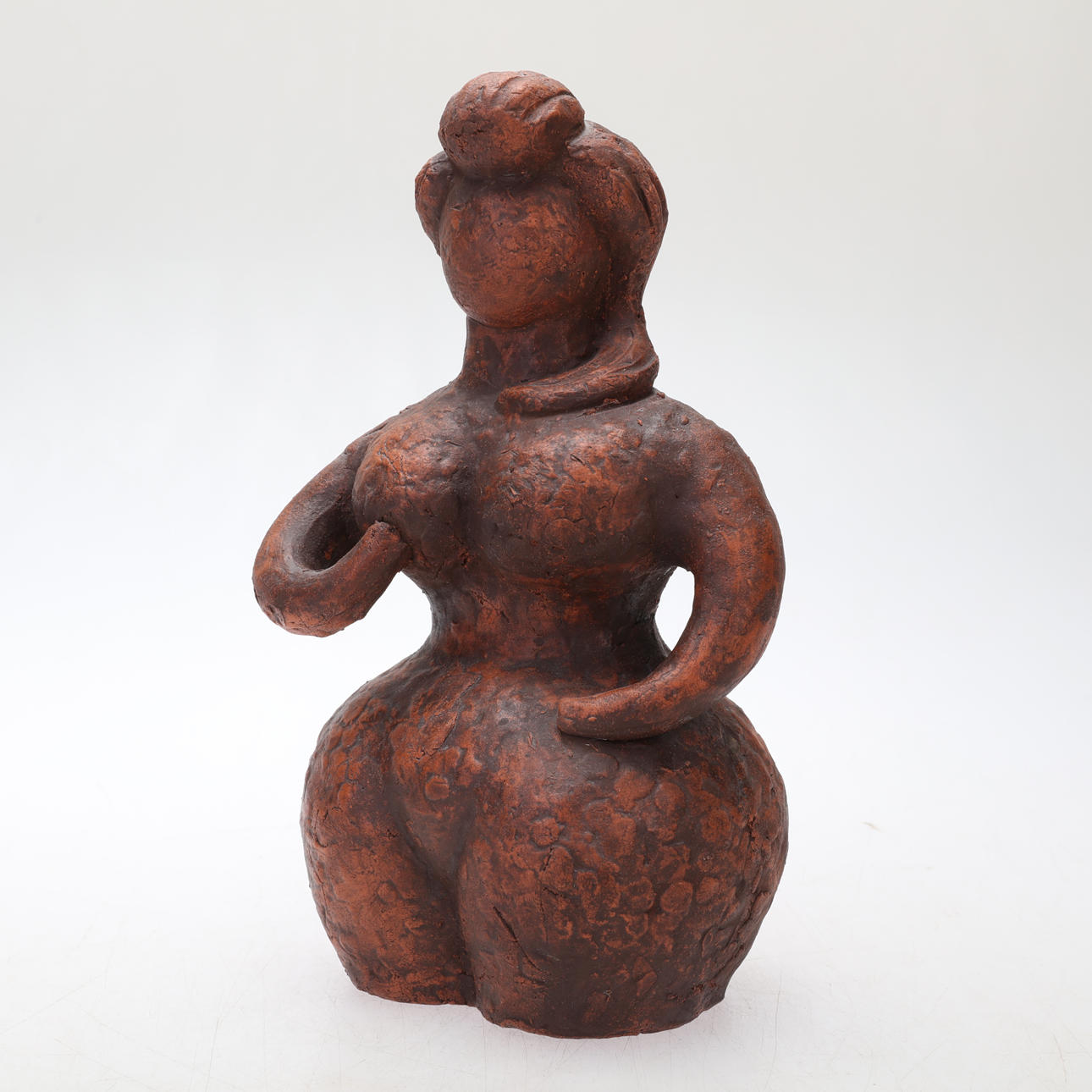 LARS BERGSTEN. figurin,keramik,kvinna.