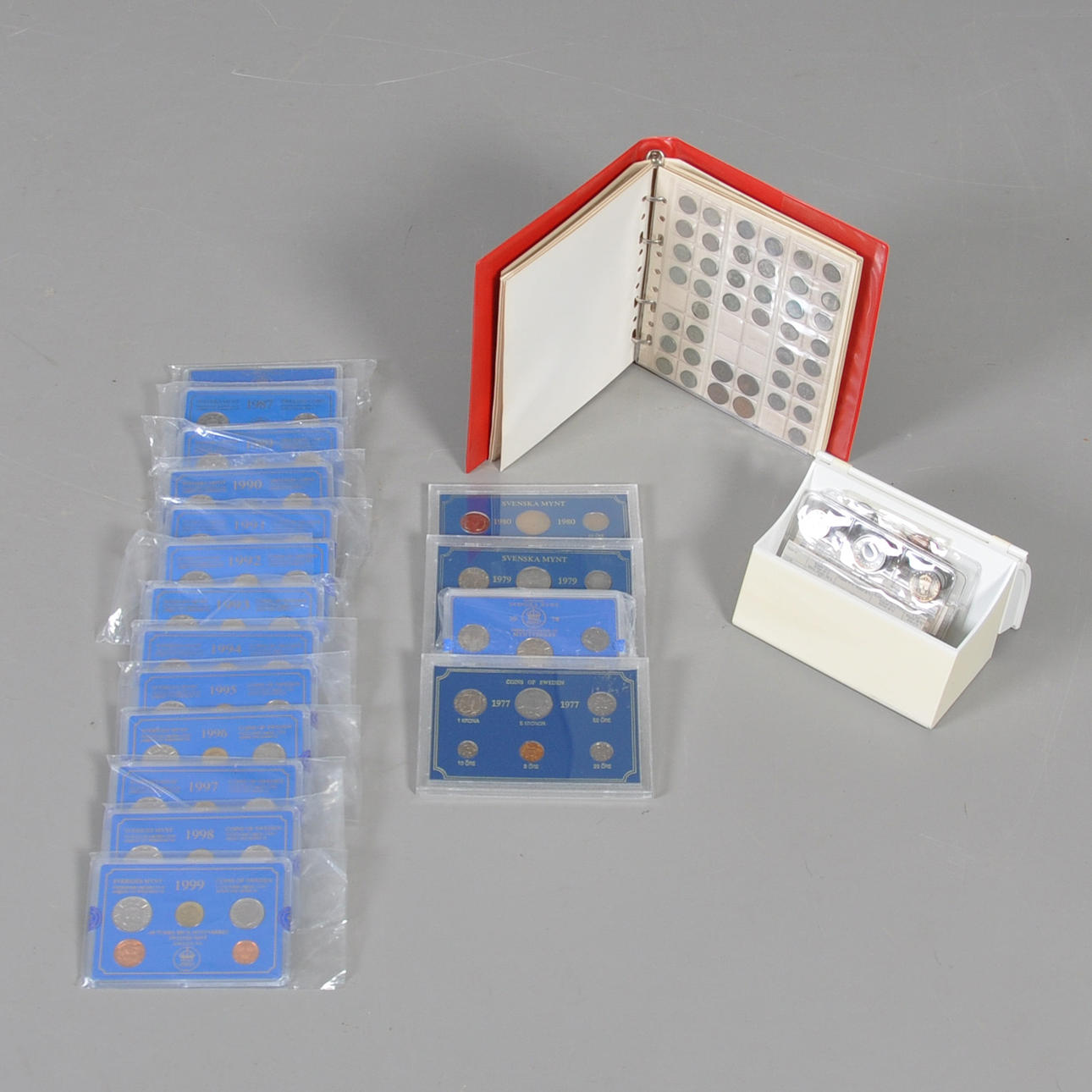 SAMLING. Mynt, Sverige.