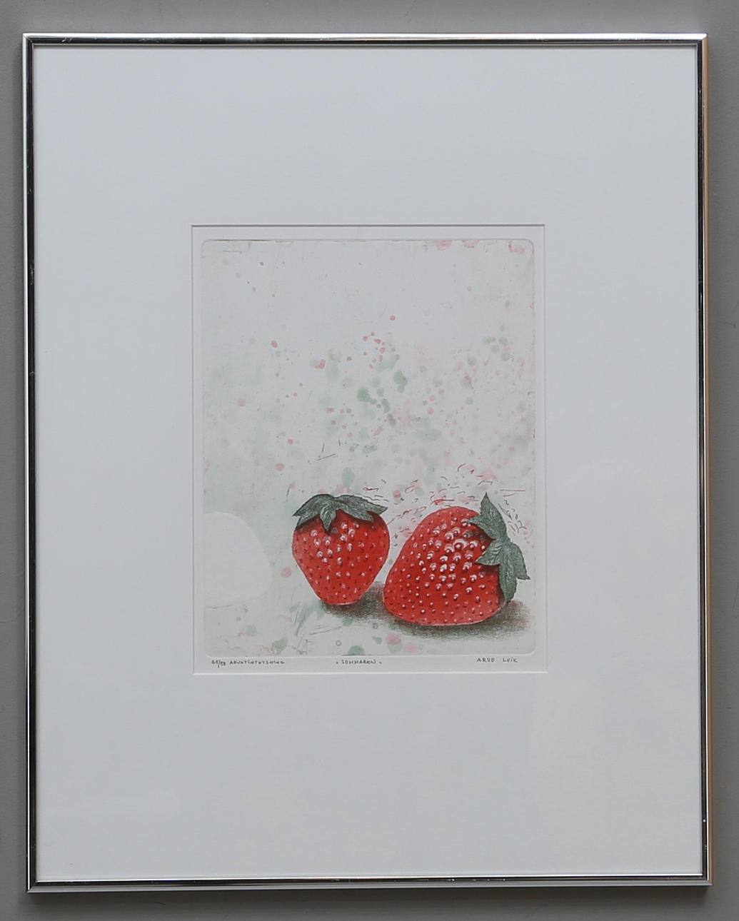 ARVO LUIK. quantity, "summer", numbered 25/50, signed.