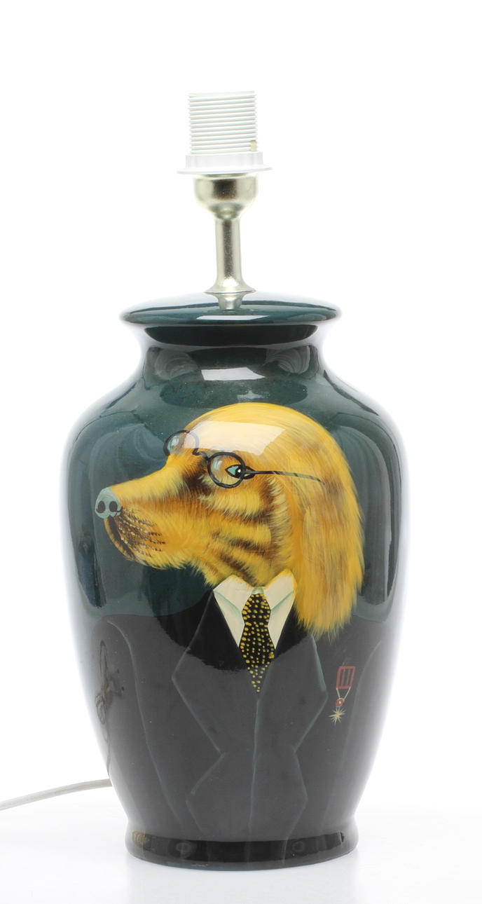 BORDSLAMPA, Dolven design, Kina, 1900/2000-tal.