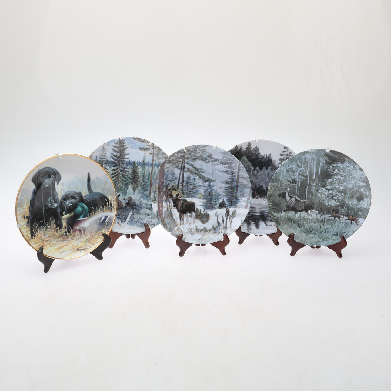 GULDKROKEN, 4 st Harald Wiberg, 5 st samlartallrikar