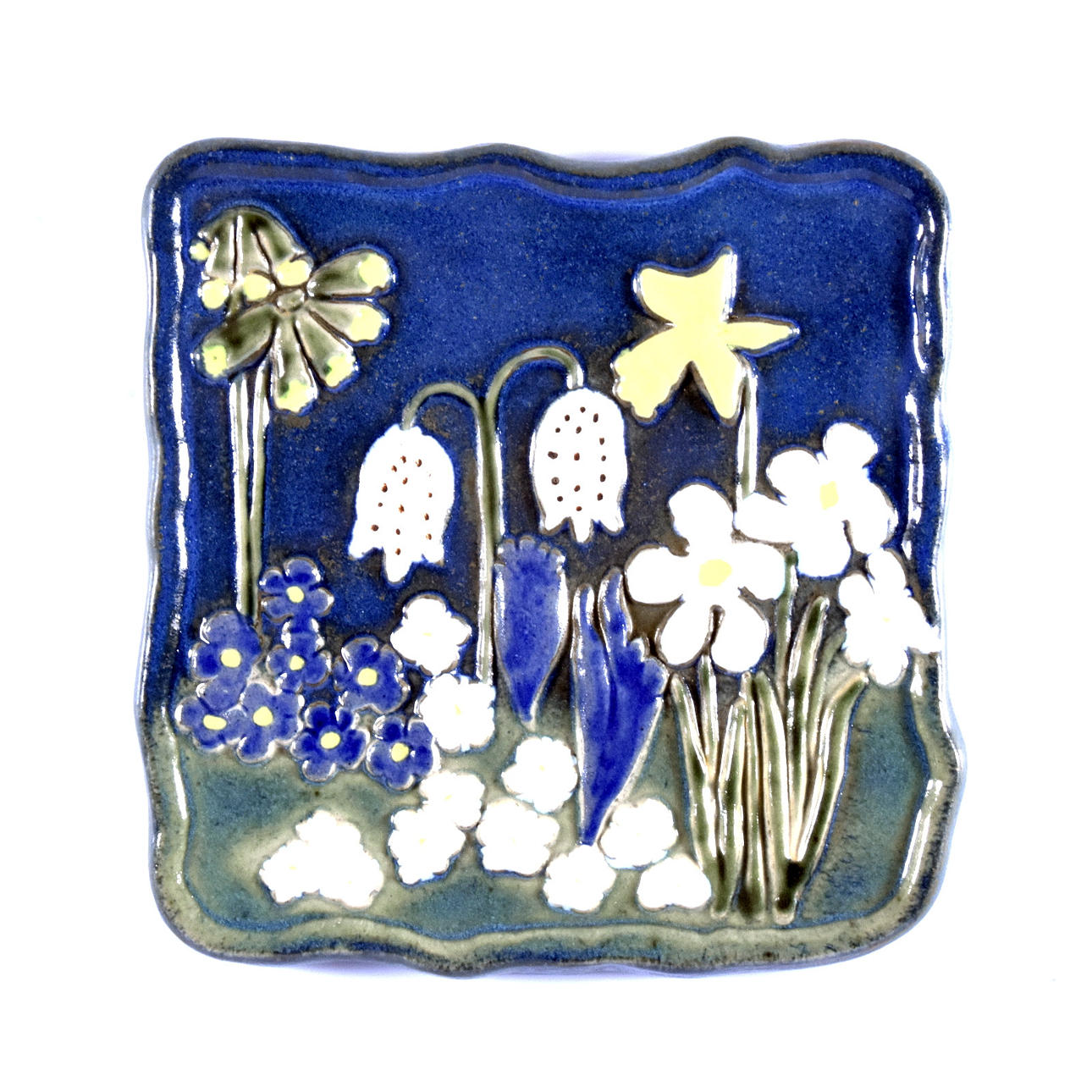 VÄGGRELIEF, stengods, Ego Lidköping.