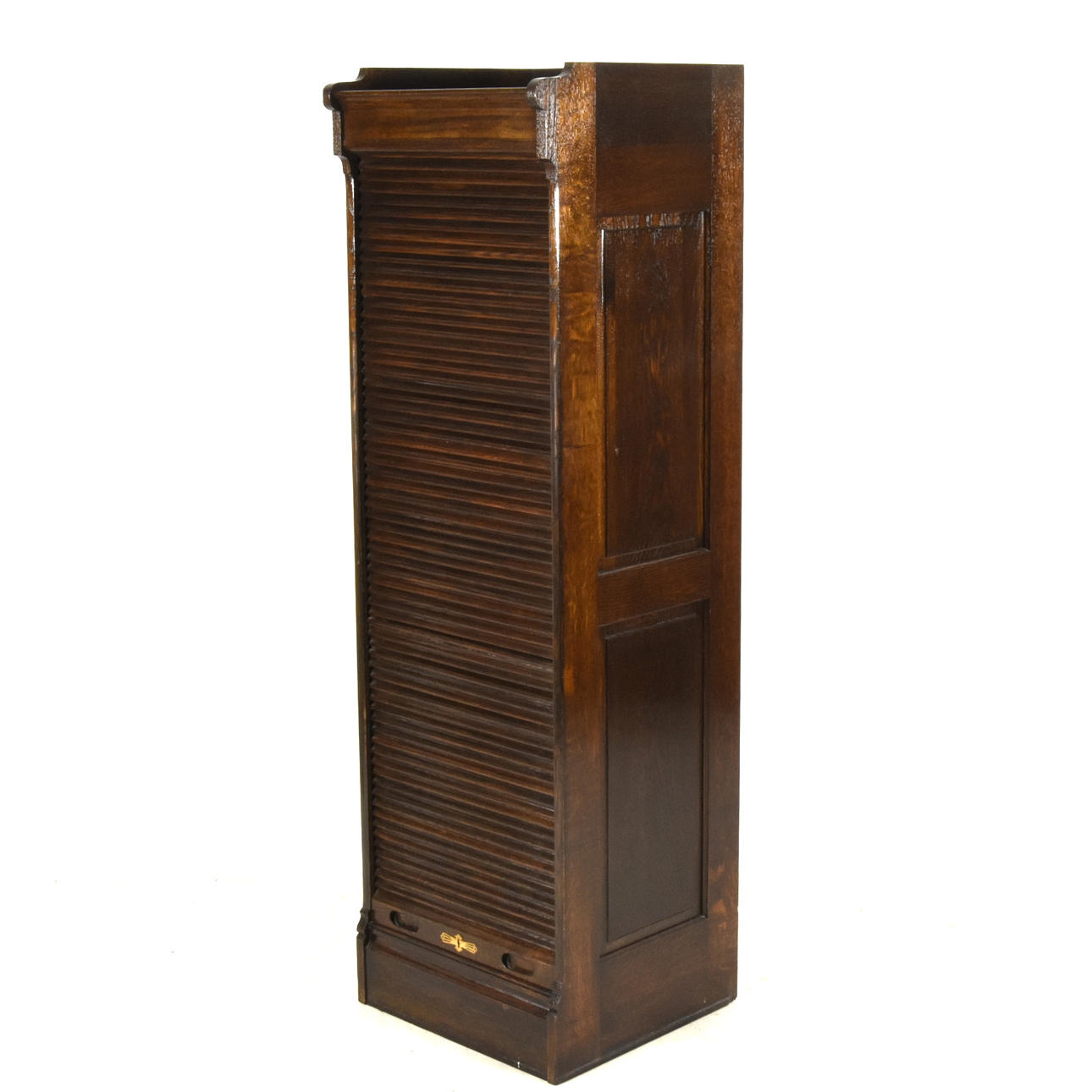 ARKIVSKÅP MED JALUSI, trä, 1900-tal.