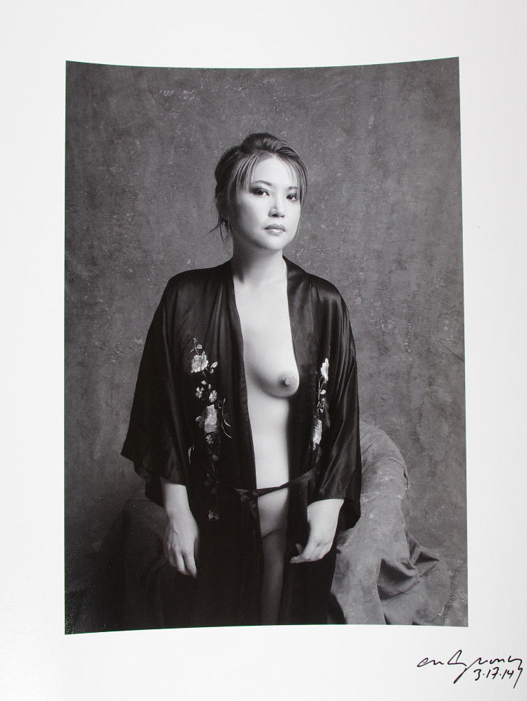 CRAIG MOREY. "Tess", gicletryck, signerad.