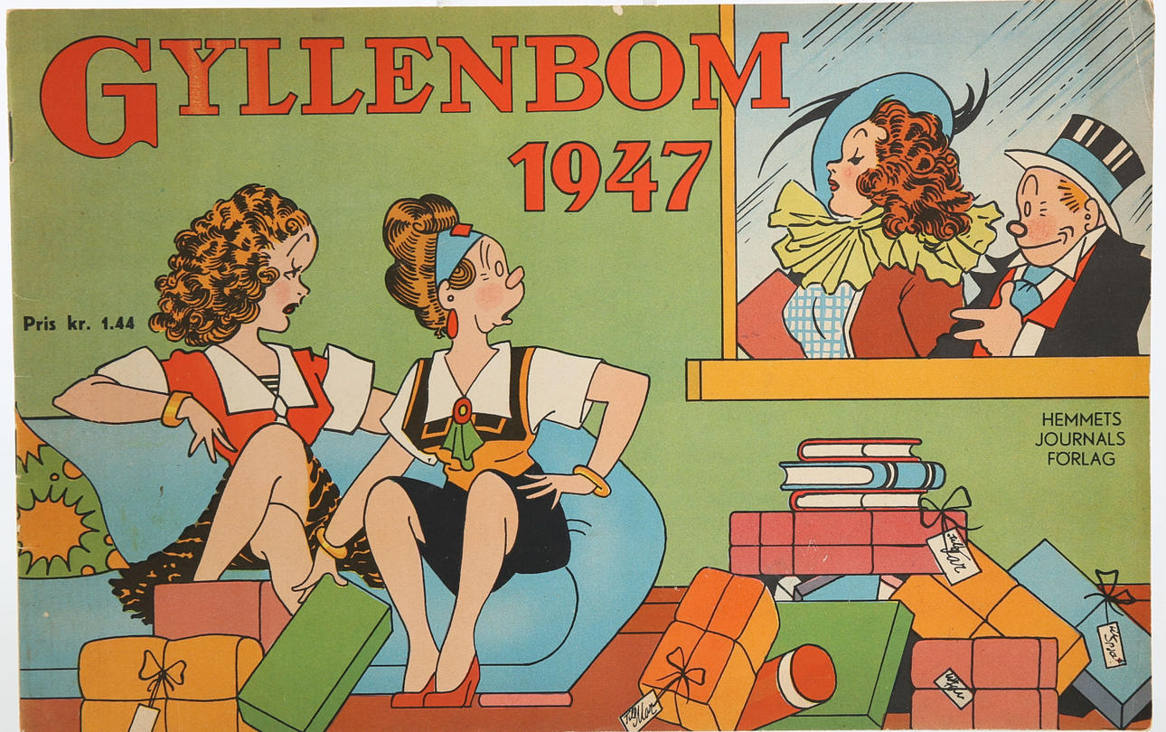 TIDNING, Gyllenbom, 1947.
