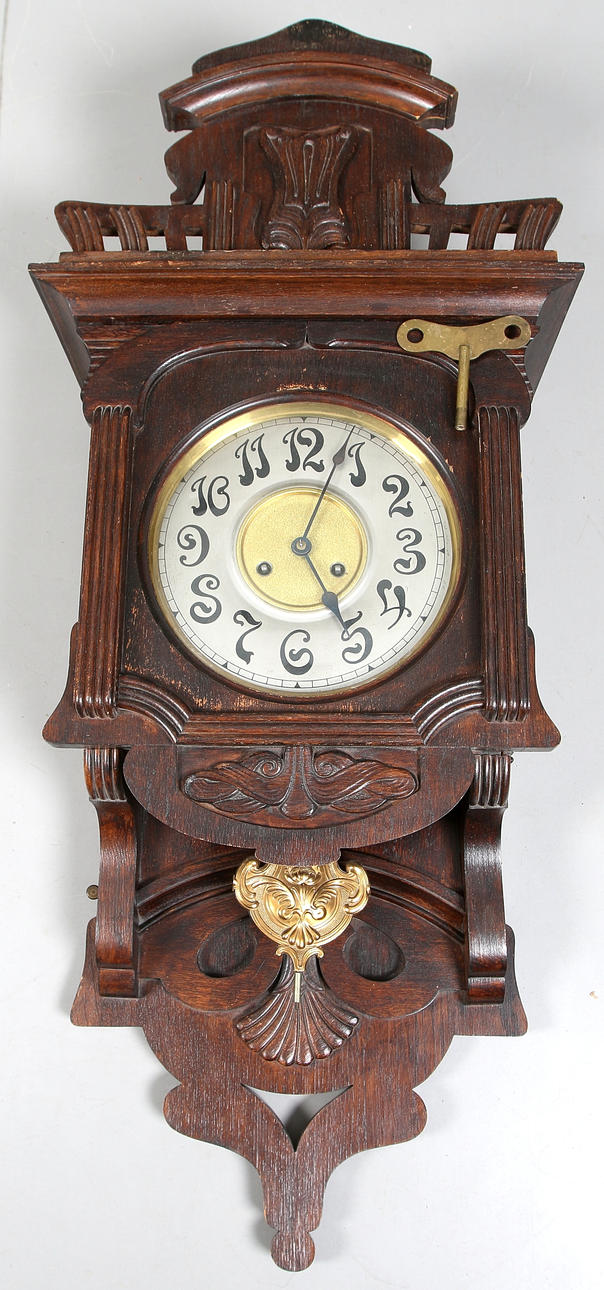 HERRGÅRDSUR, betsad ek, Jugend, Junghans. Tidigt 1900-tal.