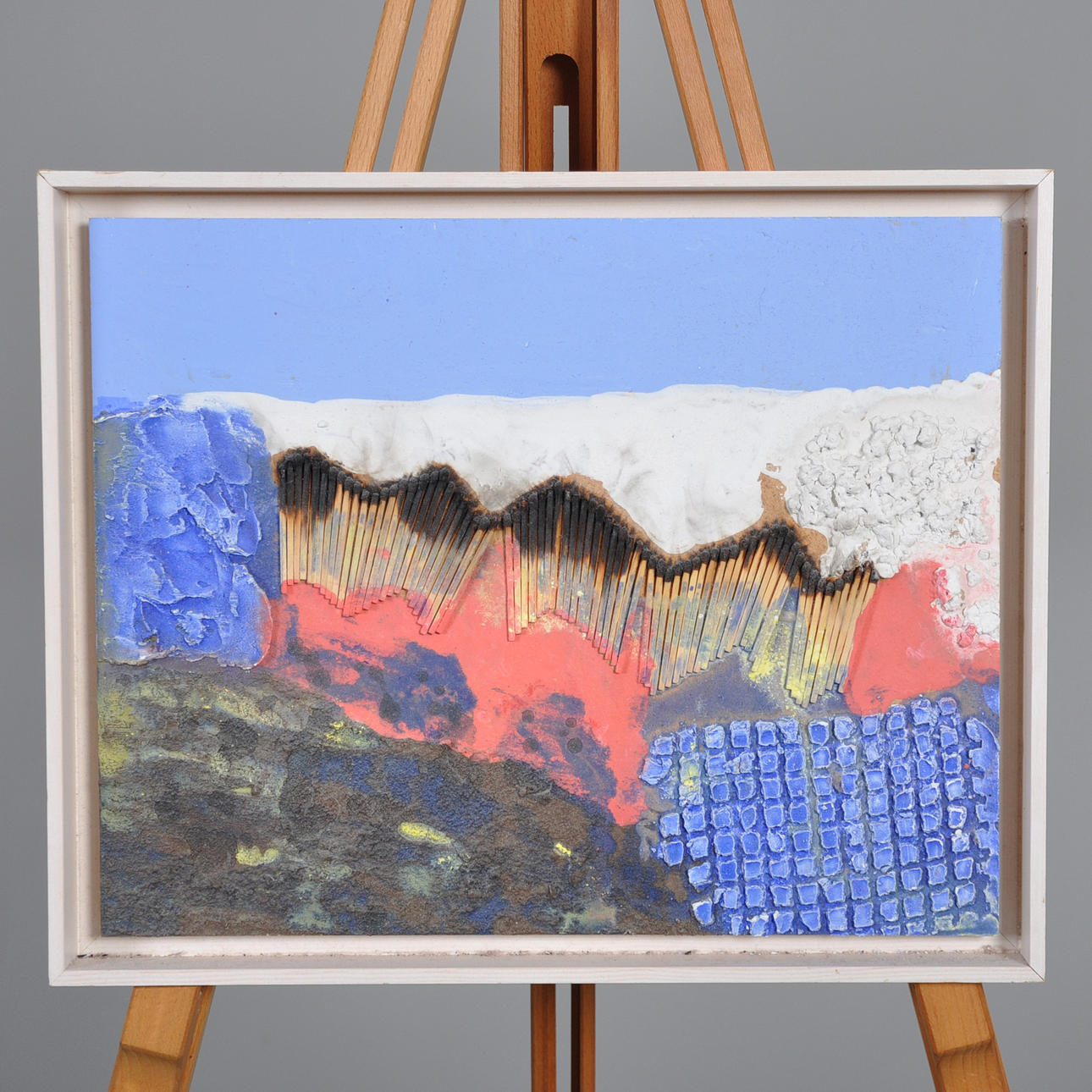 HARDY STRID. MIXED MEDIA, "Untitled".