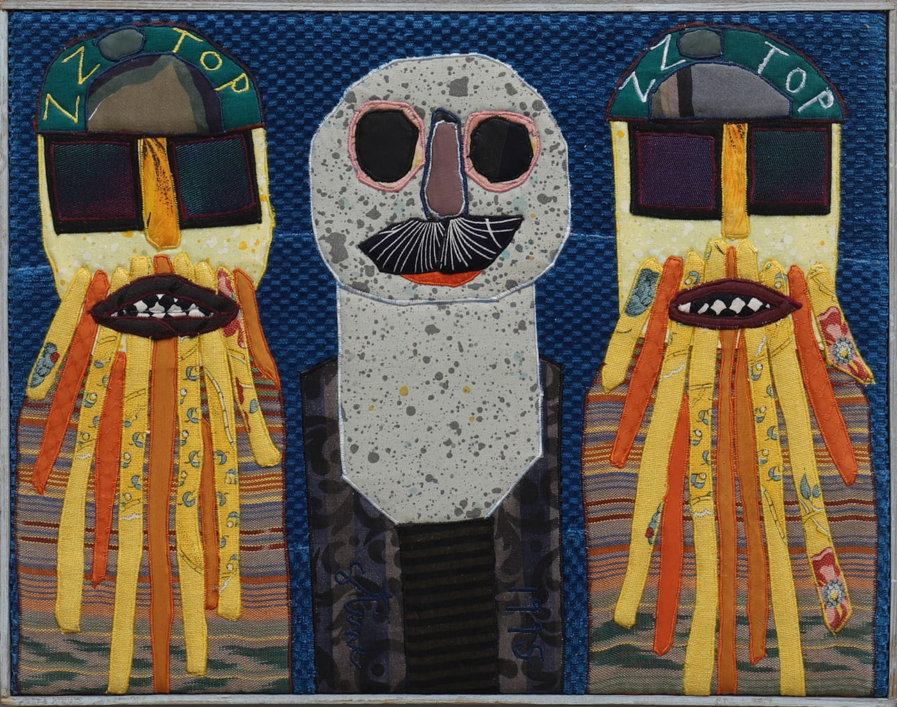 KRISTINA VAN WYNSBERGHE. "ZZ TOP", textile application.