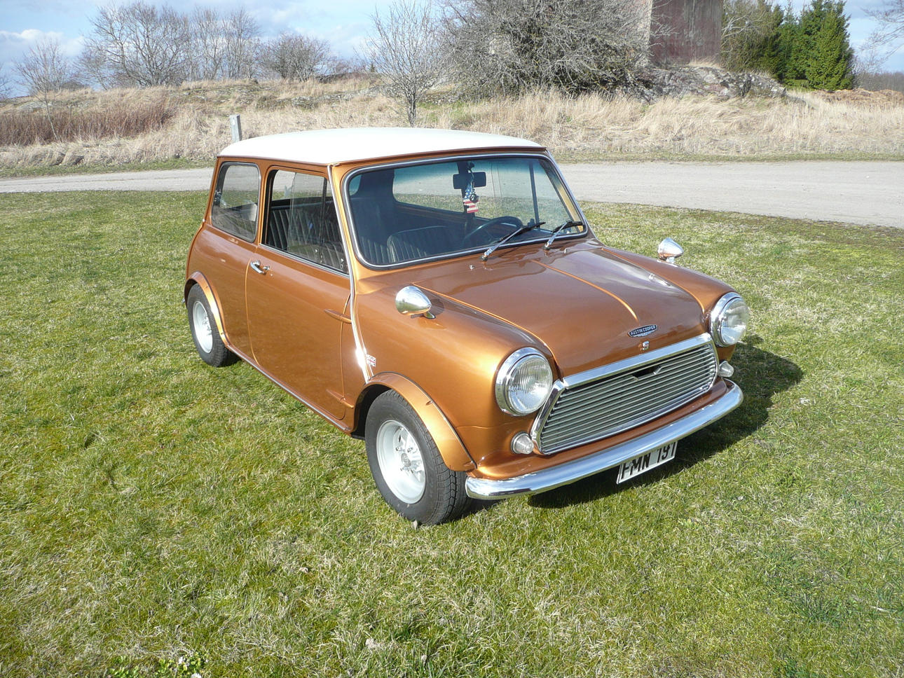 Hundkoja, BMC 1100, 1968 årsmodell.