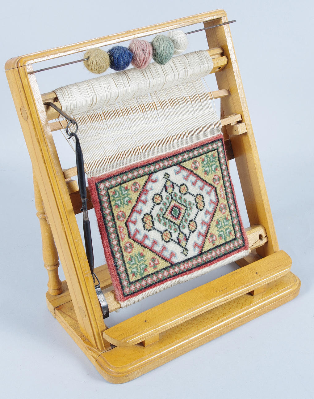 MINI VÆVET MED TÆPPE.