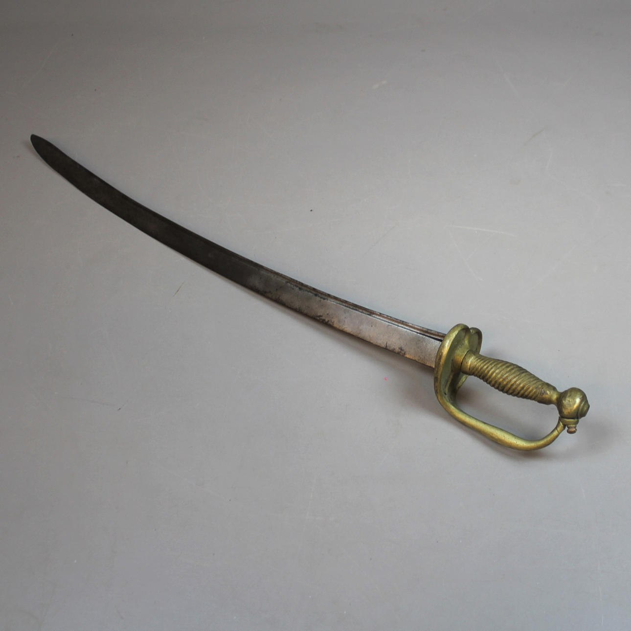 SABER with brass handle marked 39.