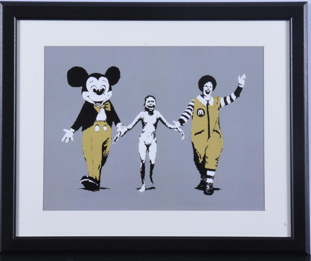 BANKSY. EFTER. Offsettryck.