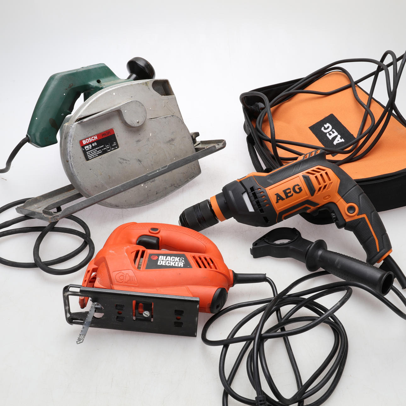 VERKTYG, el,3 delar,samtida.