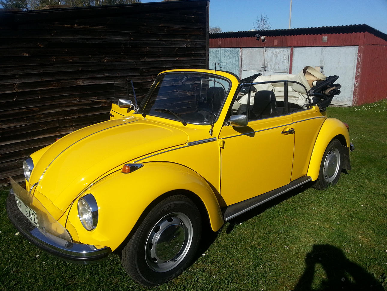 VW, "Bubbla", cabriolet, 1974 årsmodell.