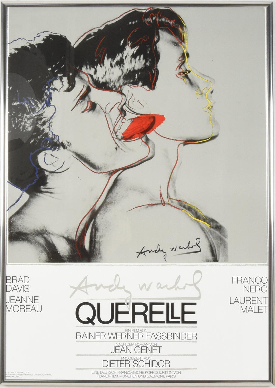 POSTER, Andy Warhol, "Querelle".