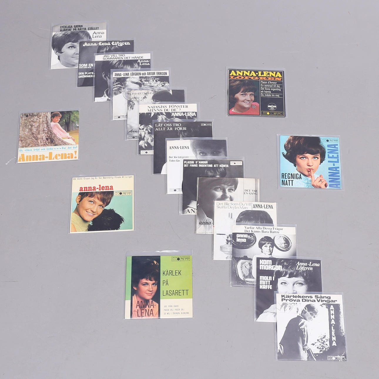 ANNA-LENA LÖFGREN, EP/singlar, 20 st.