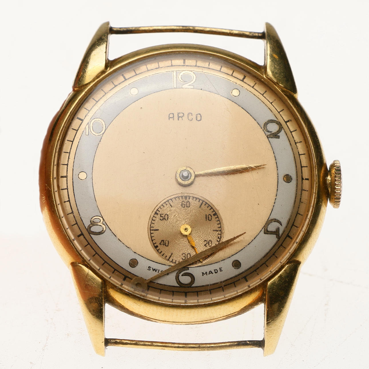 HERRARMBANDSUR, ARCO, 18k, 1940/50-tal.