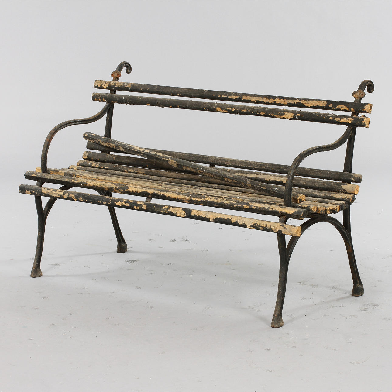 TRÄSGÅRDSSOFFA, jugend, tidigt 1900-tal.