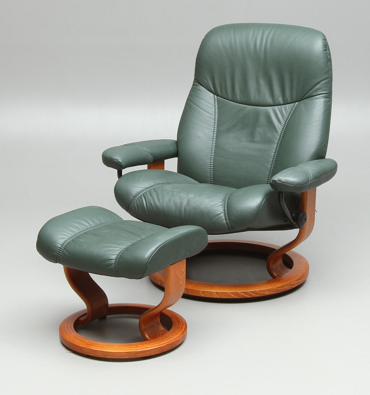 FÅTÖLJ med FOTPALL, "Stressless", Ekornes, 1900/2000-tal.