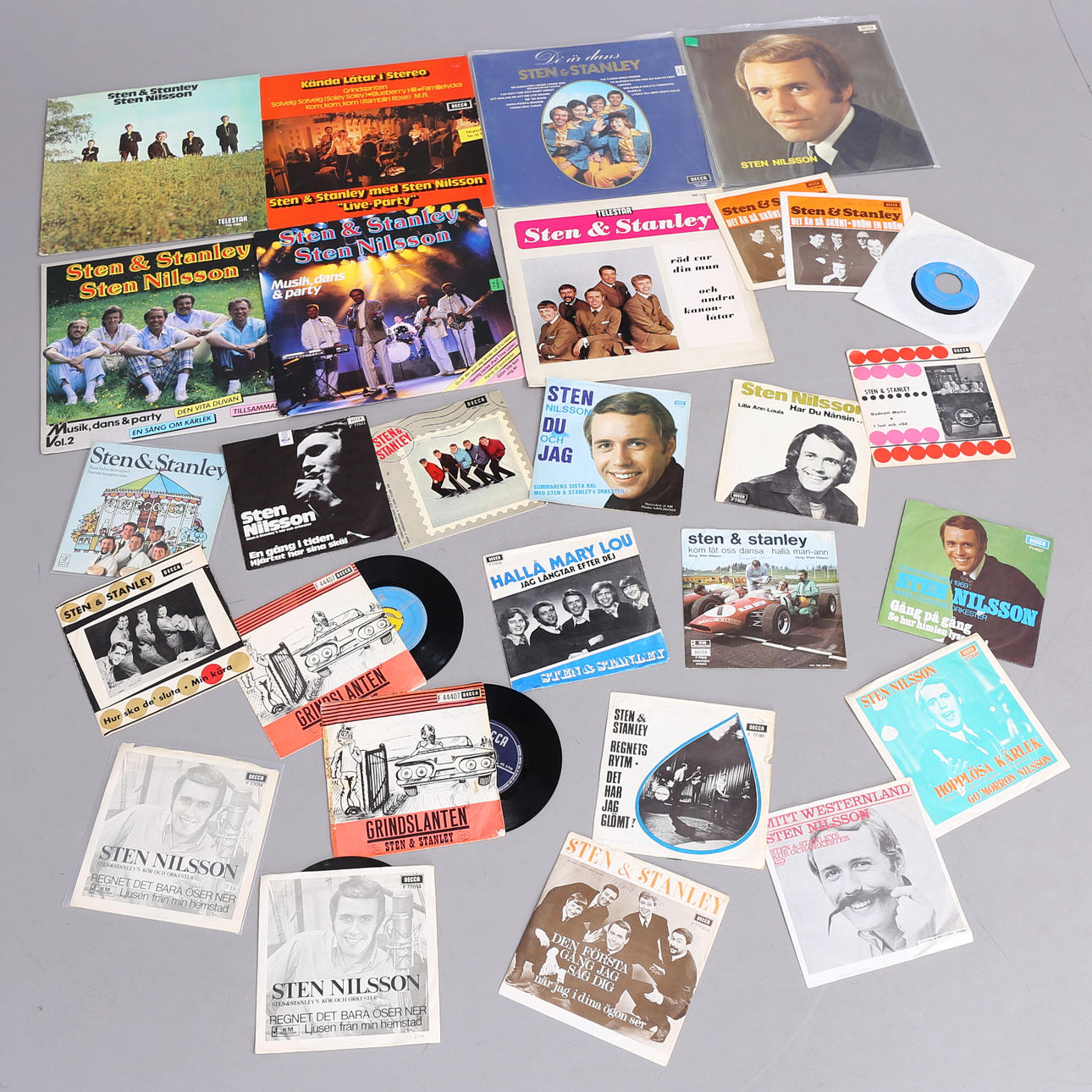 STEN & STANLEY, LP/EP/singlar, 28 st.