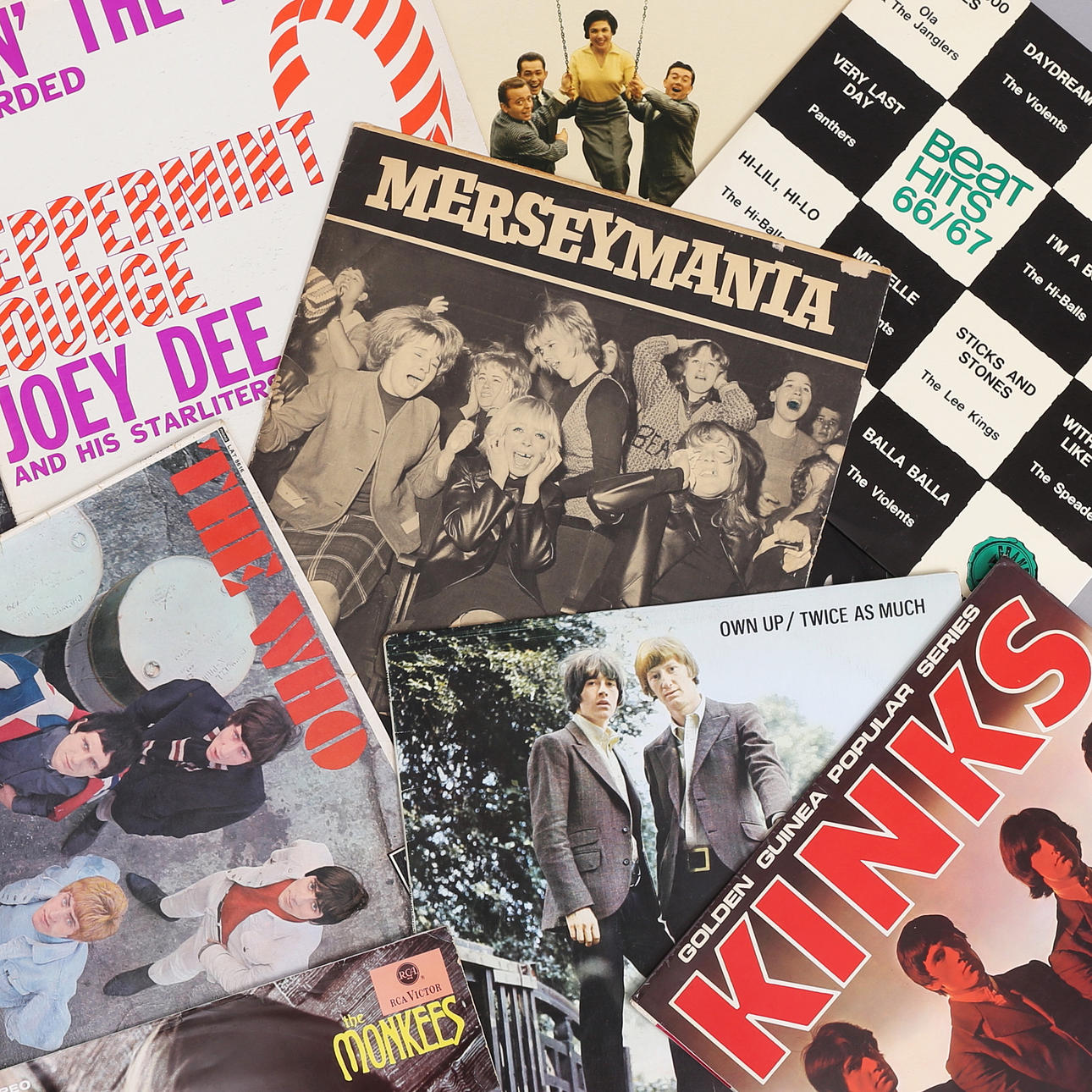 60s POP, ROCK & BEAT, 13 st LP.