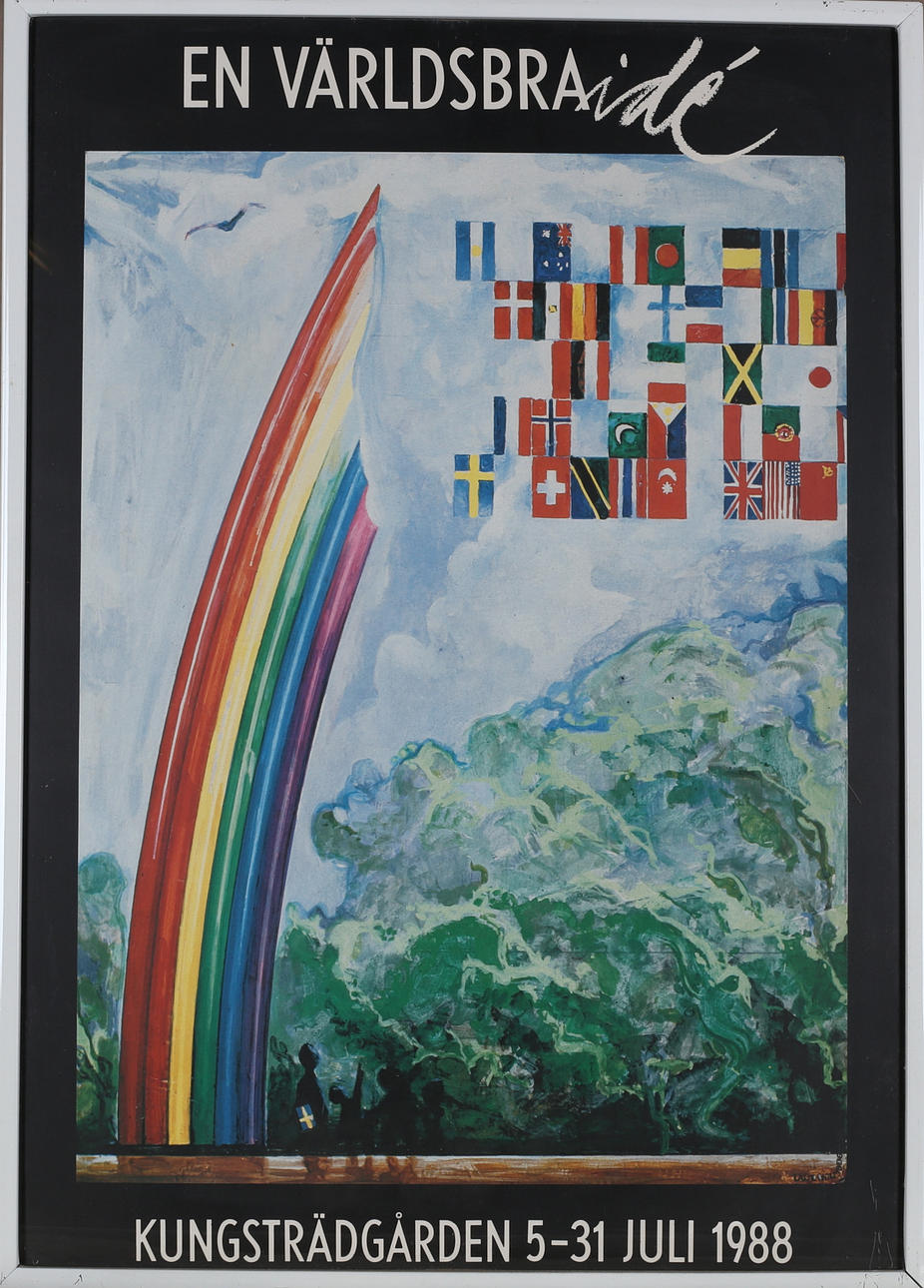 ADVERTISING POSTERS, 3 pcs, 1970/80s.