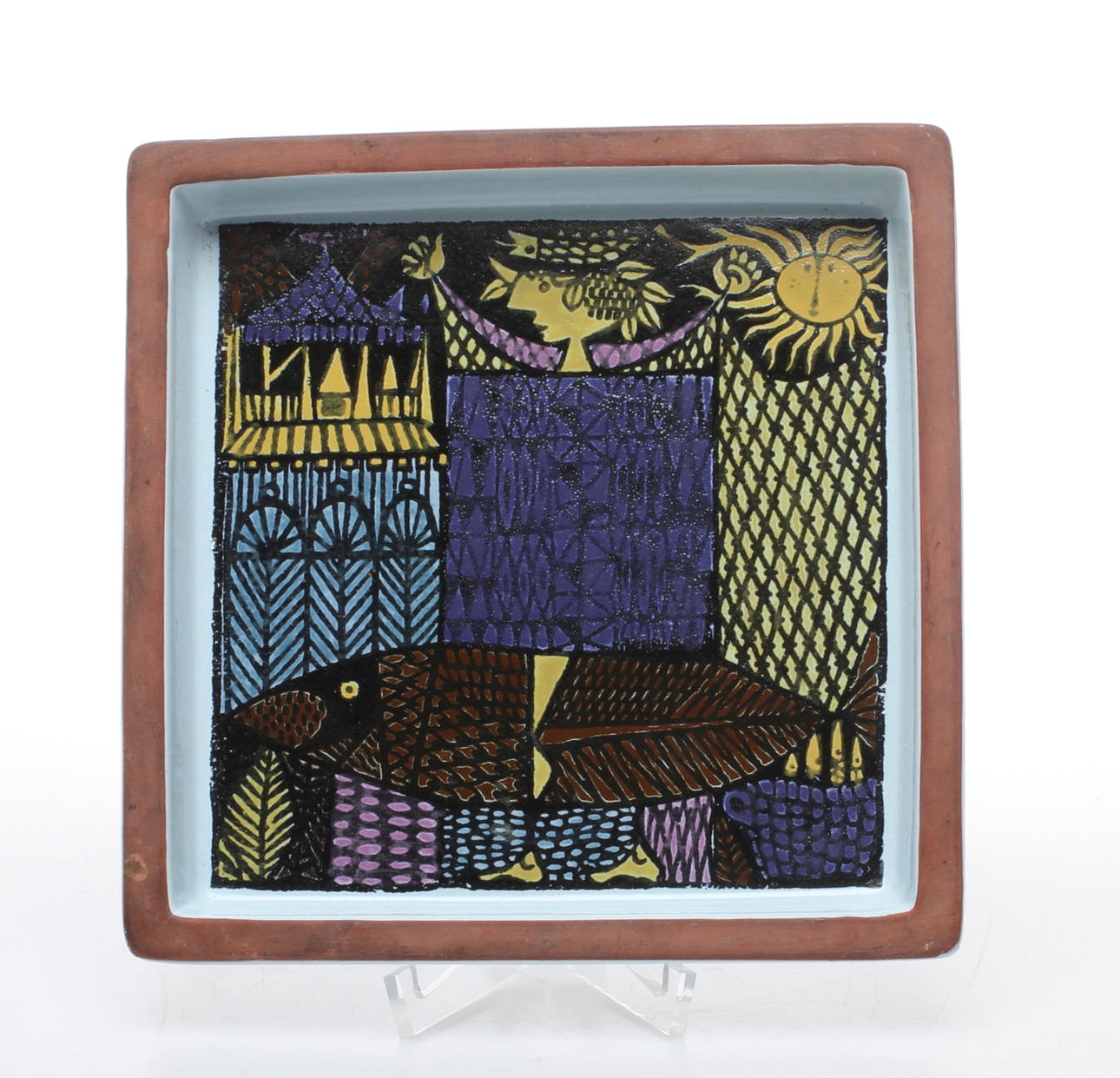 FAT, "Karneval", Stig Lindberg, Gustavsberg.