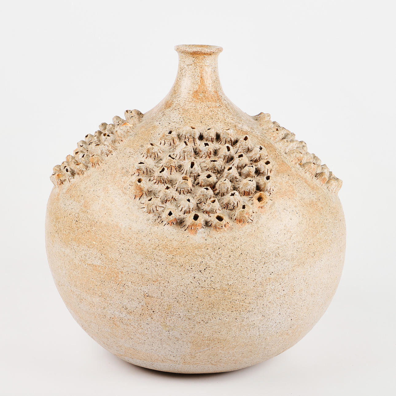 VASE; keramik, signeret SG-63.