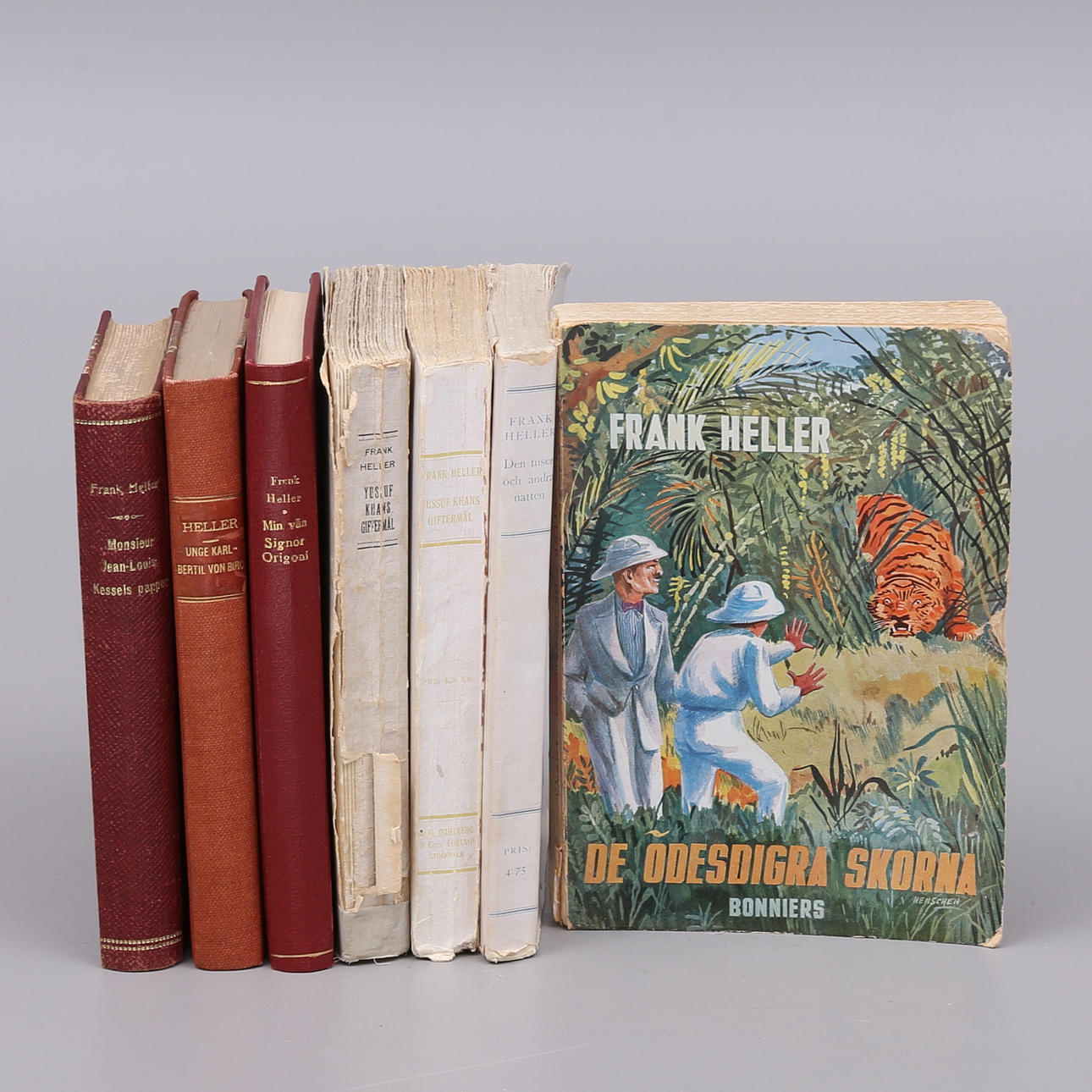 BÖCKER, 7 st, Frank Heller.