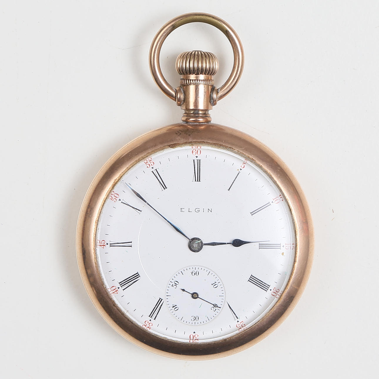 RELOJ DE BOLSILLO, Elgin, cambio de siglo 1900.