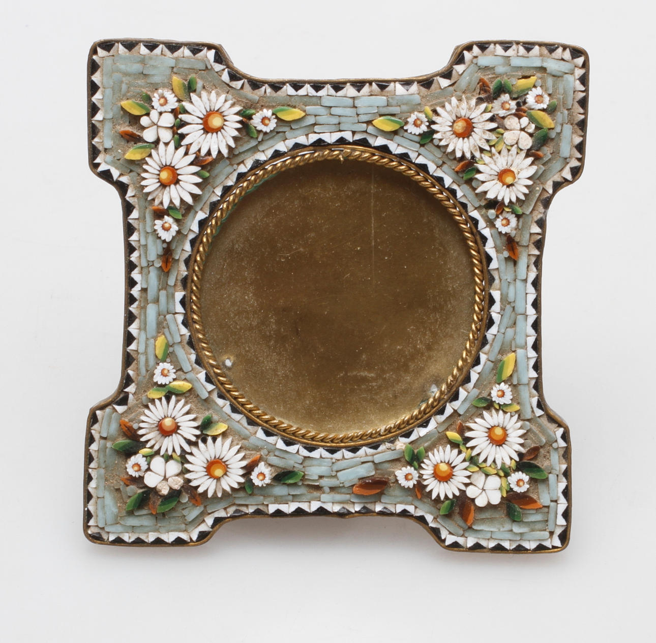 FOTORAM, mikromosaik, sent 1800-tal.