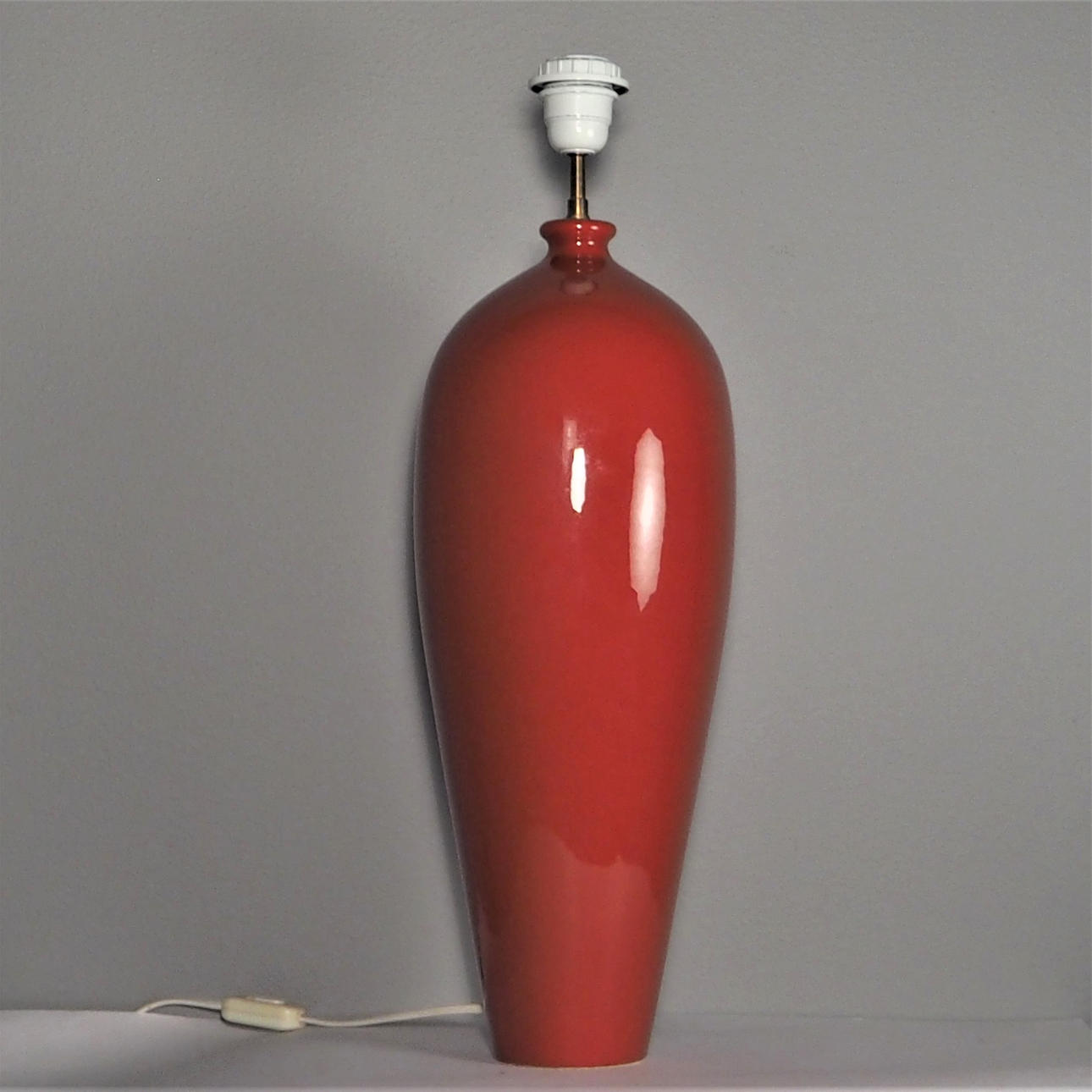 BORDLAMPE, porcelæn, Kostka, Frankrig.