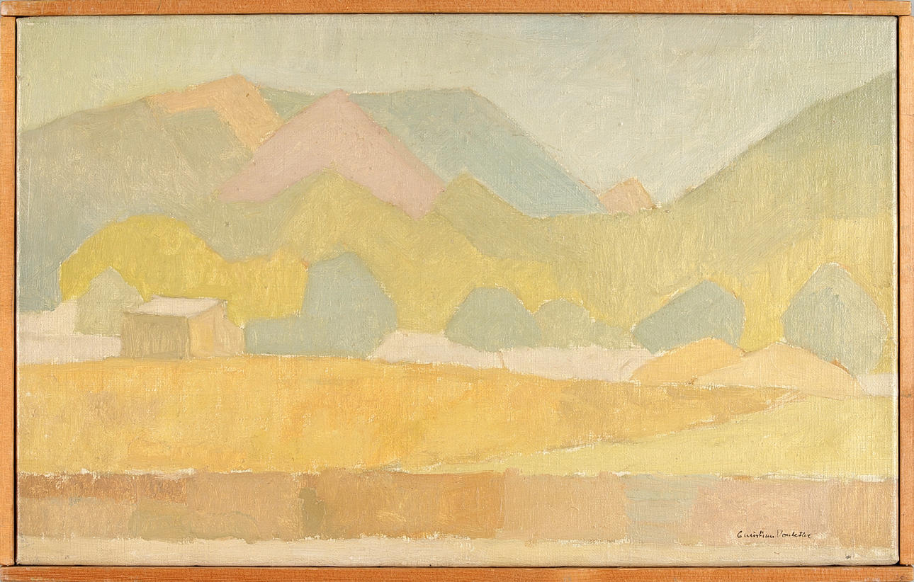 CHRISTIAN VOULETHE. Landskap Spanien.