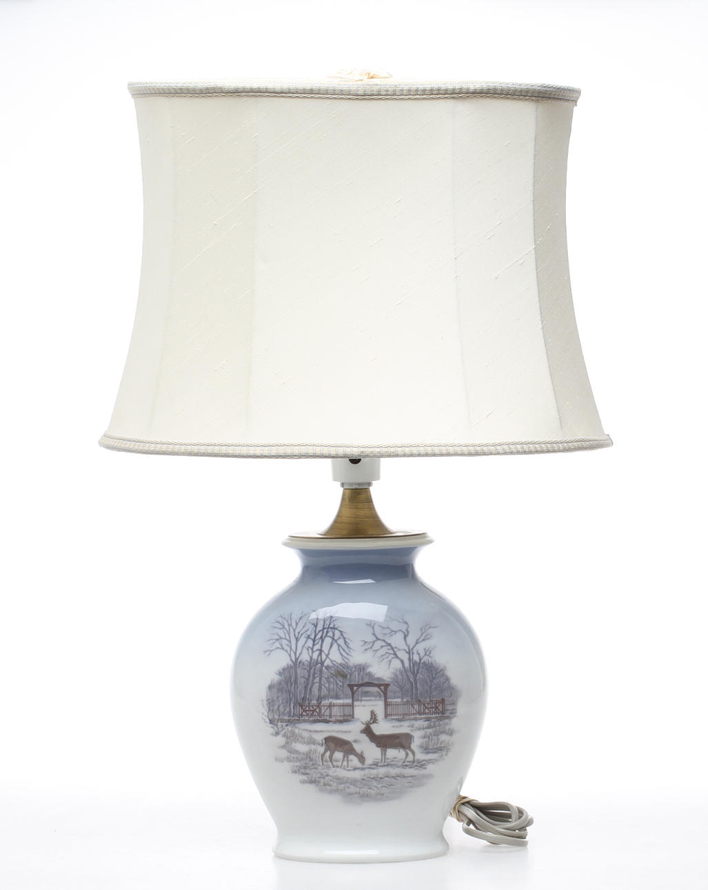 BORDSLAMPA, porslin, Royal Copenhagen.