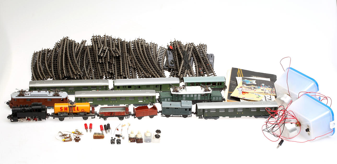 MODELLJÄRNVÄG, Trix Express, 1950-tal.