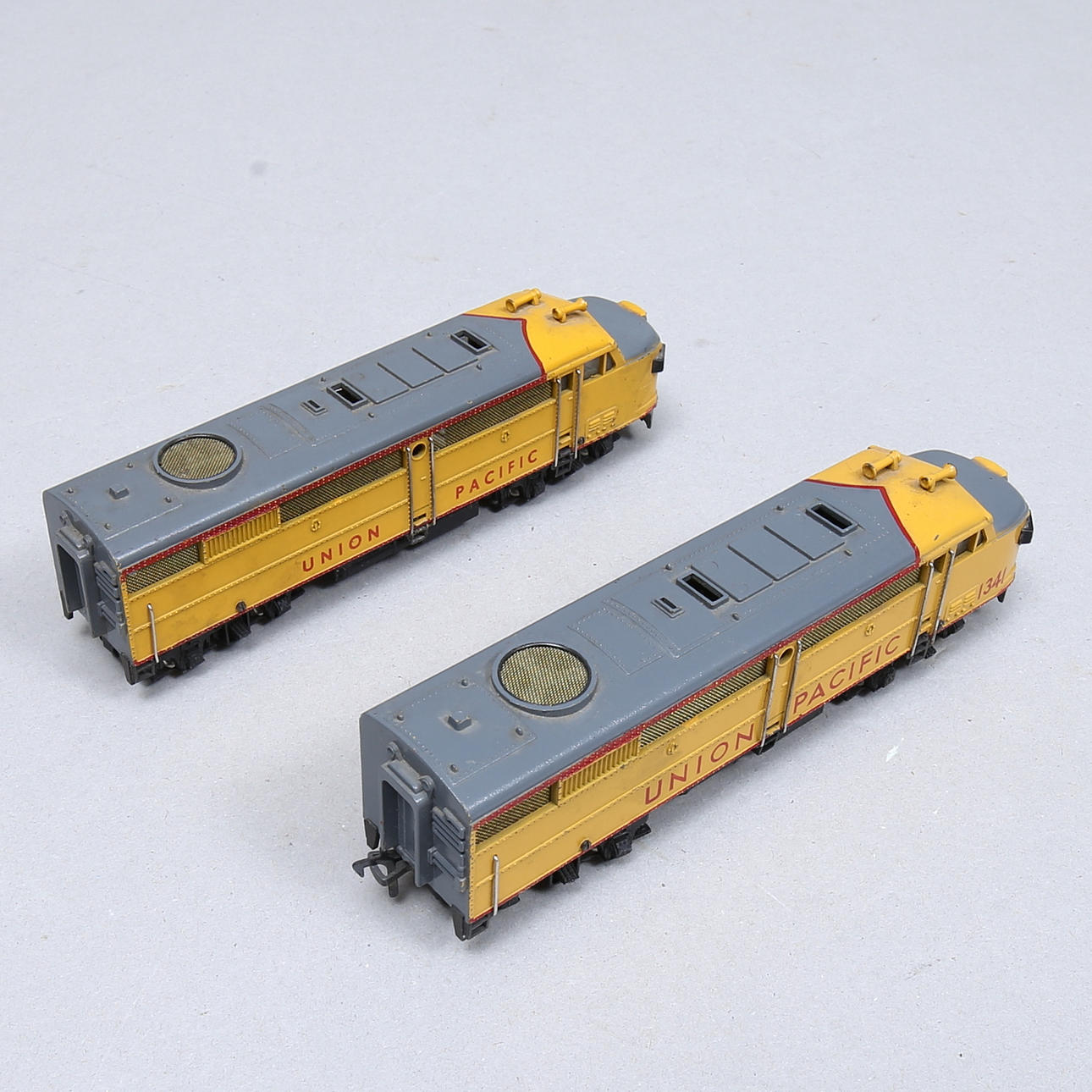 Fleischmann 1341 - Caisse Locomotive Diesel US Union Pacific - Métal HO 1/87 - Occasion