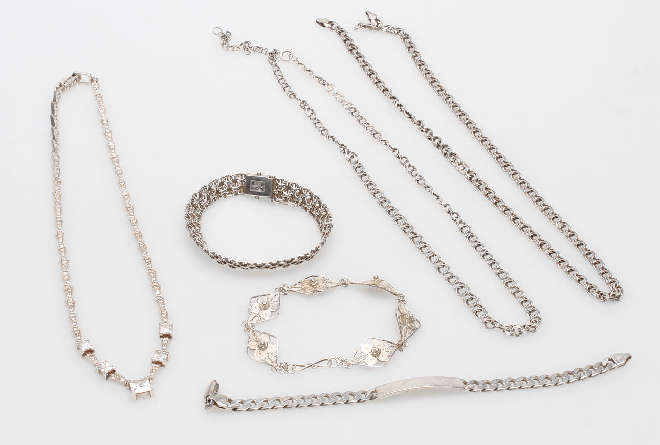 SILVERSYCKEN, total vikt ca 108,6 gr.