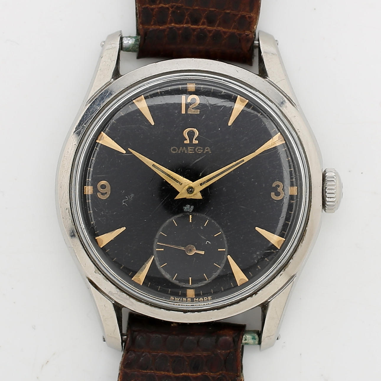 ARMBANDSUR, stål, Omega.