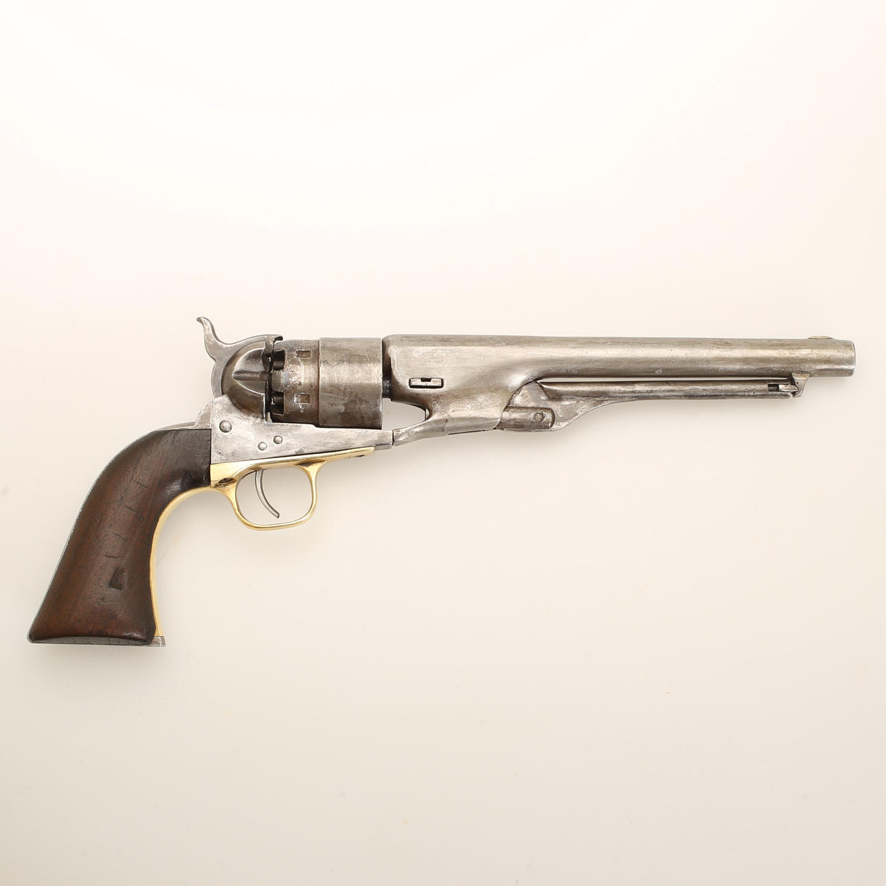BLOCK REVOLVER, Colt model 1860 Army.