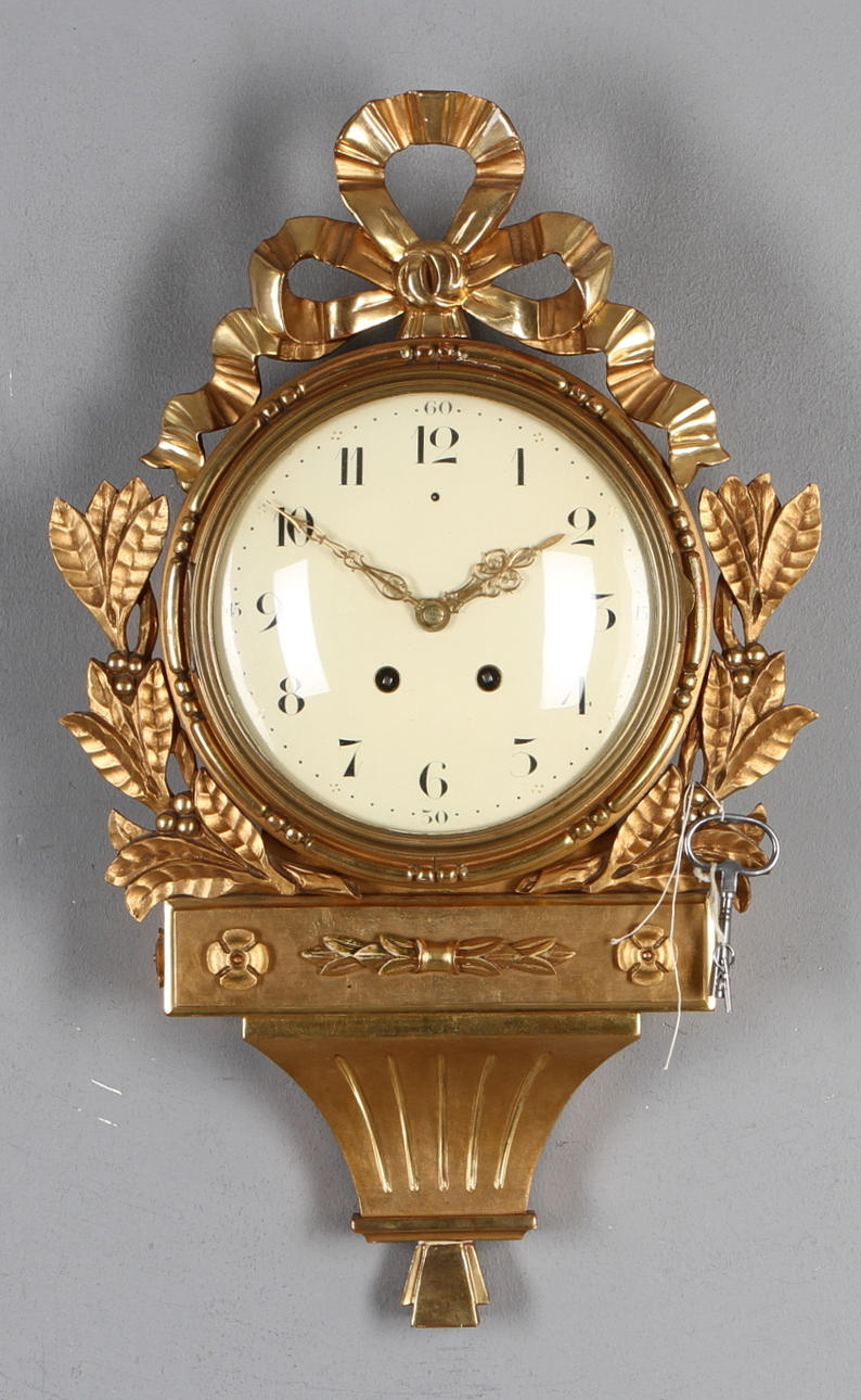 VÄGGUR, gustaviansk stil, 1900-tal.