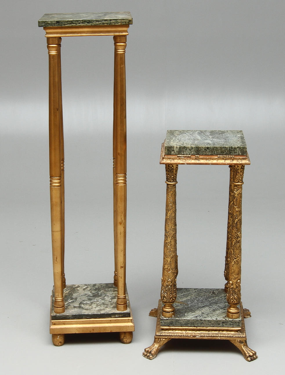 PIEDESTALER, 2 st, 1900-tal.