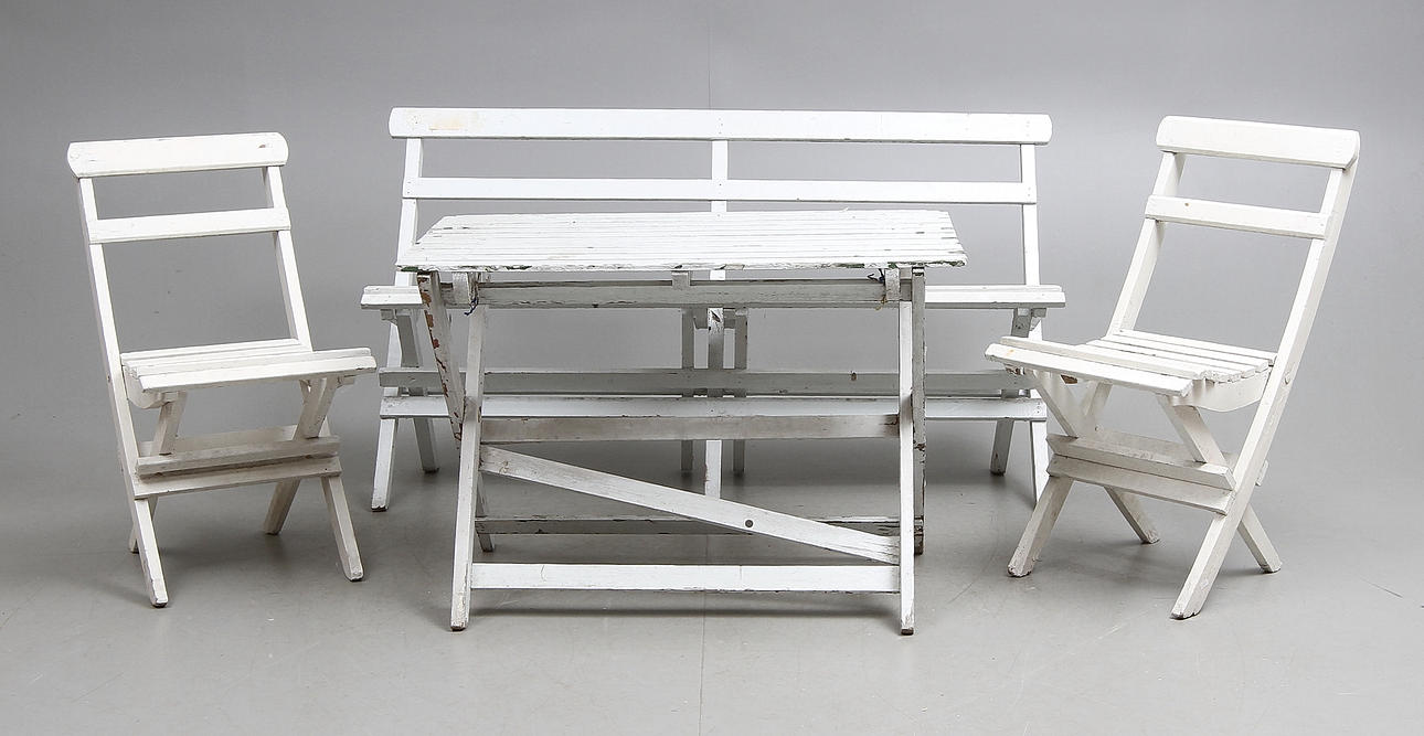 TRÄDGÅRDSGRUPP, 4 delar.