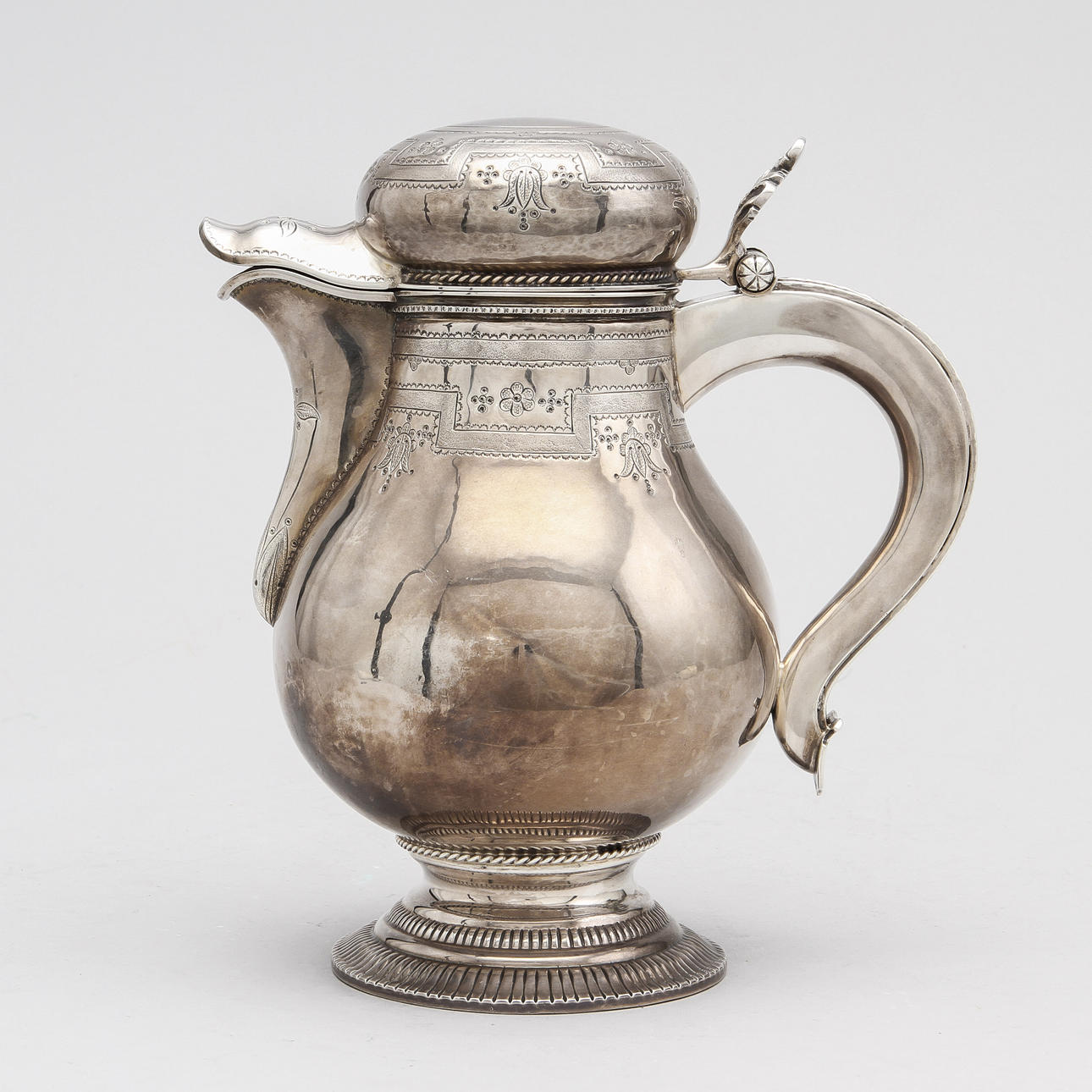 KANNA, sterling, silver, Axel Salomonsen, Copenhagen 1933 - 1977, ca 820 gram.