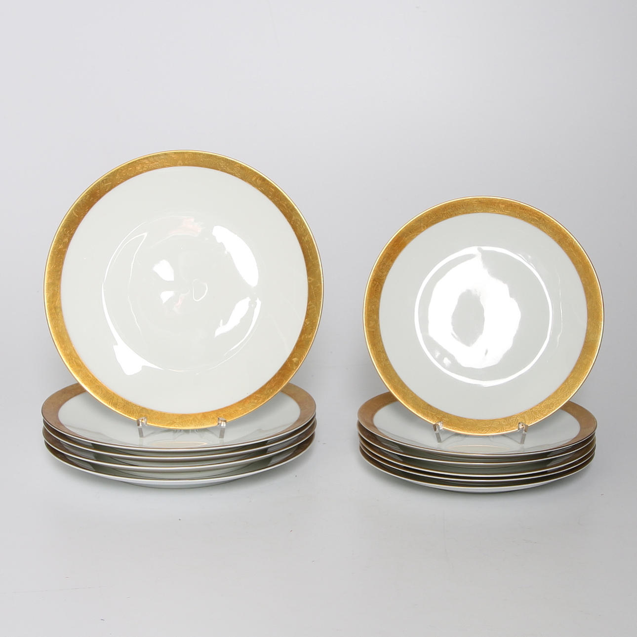 TALLRIKAR, porslin, 11 delar, "Eden", Rosenthal Germany.