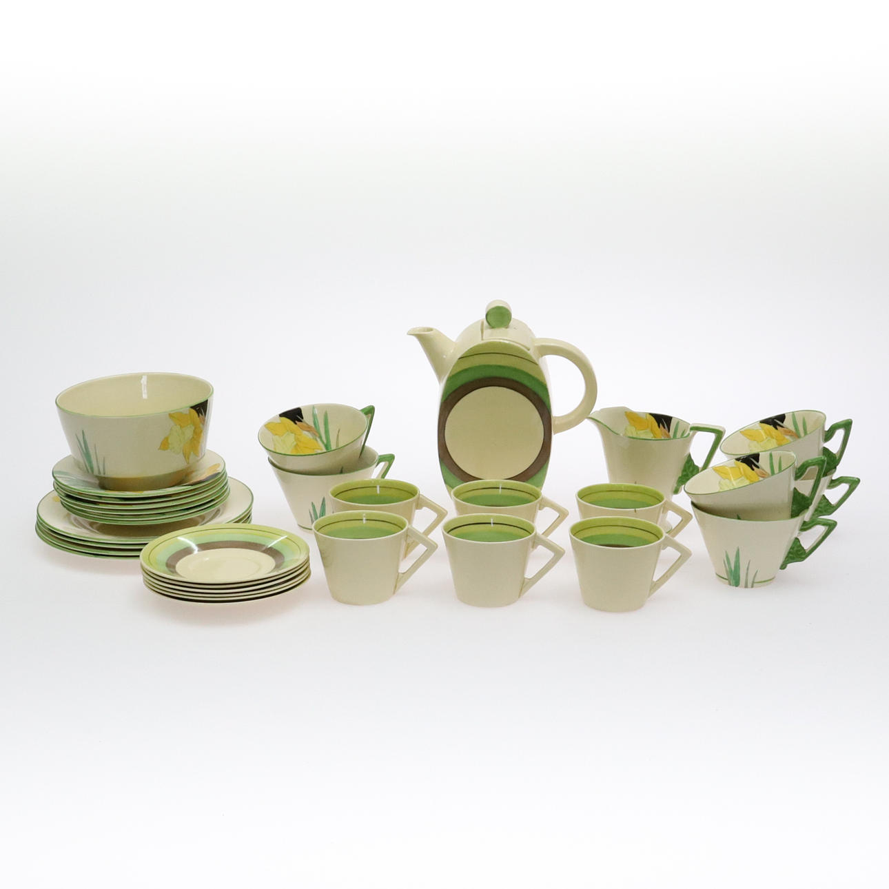 A WILKINSON LTD ART DECO COFFEE POT.